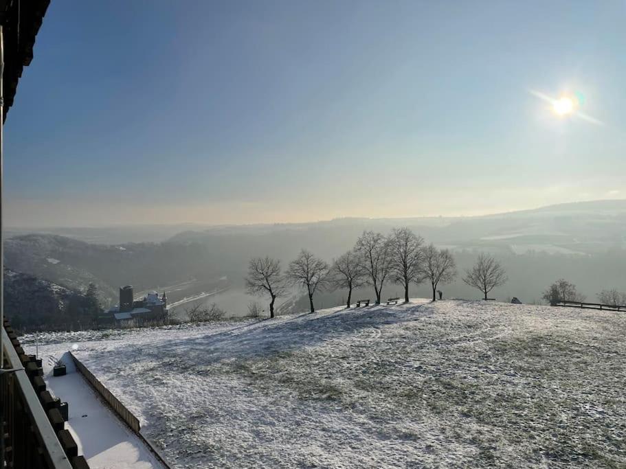 #1 Studioapartment Mit Loreleyblick Direkt An Der Schoensten Etappe Des Rheinsteigs Patersberg Bagian luar foto